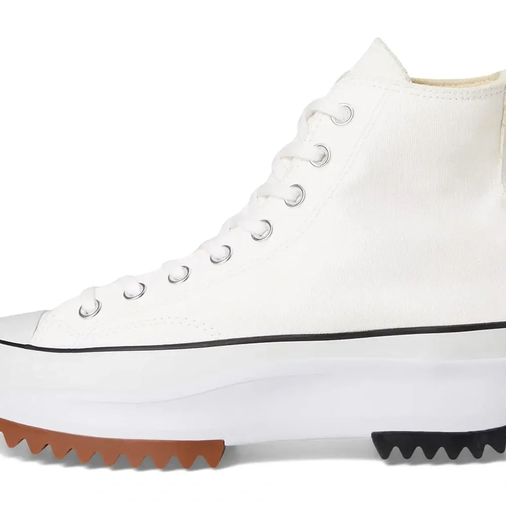 Converse White Platform Hike High-Top Sneakers - Picture 8 of 8